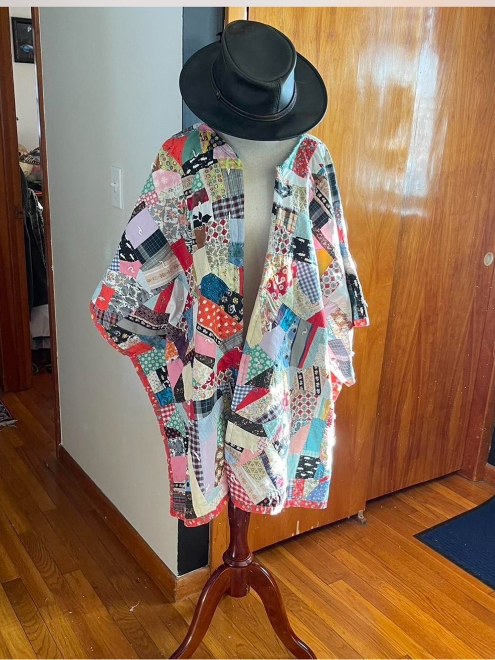 Colorful Patchwork Kimono Jacket